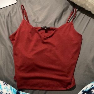 red tank top
